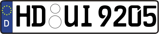 HD-UI9205