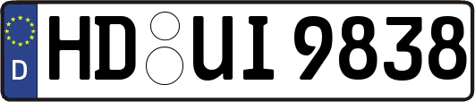 HD-UI9838