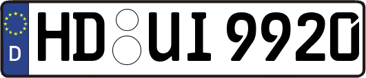 HD-UI9920