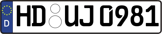 HD-UJ0981