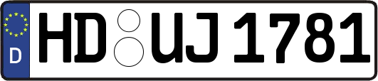 HD-UJ1781