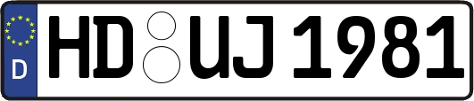 HD-UJ1981