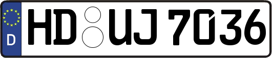 HD-UJ7036