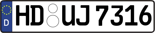 HD-UJ7316