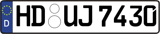 HD-UJ7430