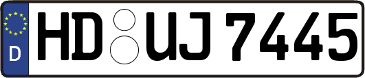 HD-UJ7445