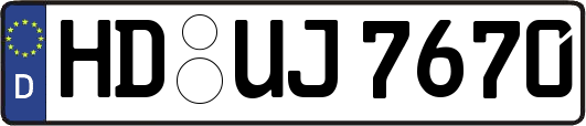 HD-UJ7670