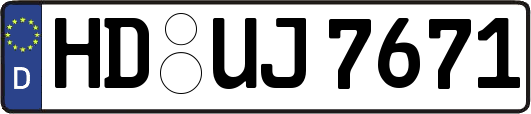 HD-UJ7671