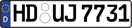 HD-UJ7731