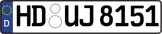 HD-UJ8151