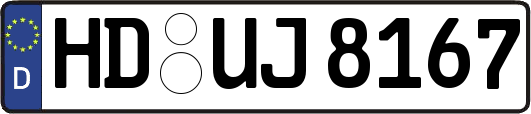 HD-UJ8167