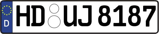 HD-UJ8187