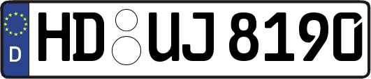 HD-UJ8190
