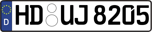 HD-UJ8205
