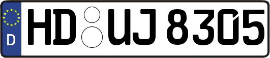 HD-UJ8305