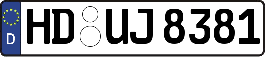 HD-UJ8381