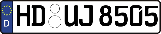 HD-UJ8505