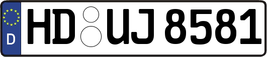 HD-UJ8581