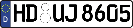 HD-UJ8605