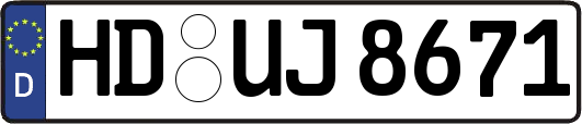 HD-UJ8671