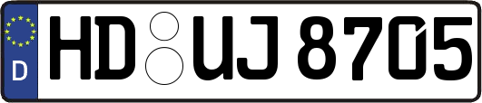 HD-UJ8705