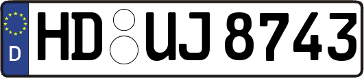 HD-UJ8743