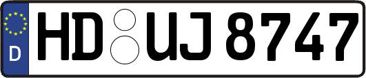 HD-UJ8747