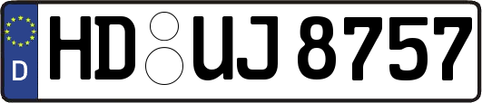 HD-UJ8757