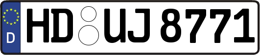 HD-UJ8771