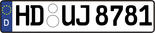 HD-UJ8781