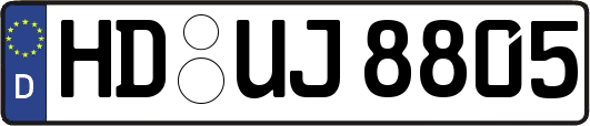 HD-UJ8805