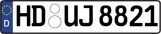 HD-UJ8821