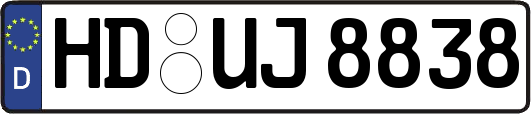 HD-UJ8838