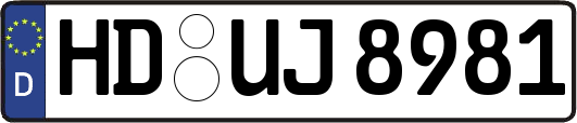 HD-UJ8981