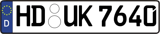 HD-UK7640