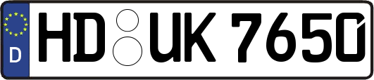 HD-UK7650
