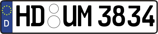 HD-UM3834