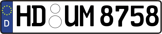 HD-UM8758