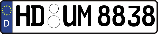 HD-UM8838