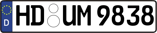 HD-UM9838