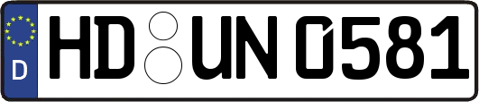 HD-UN0581