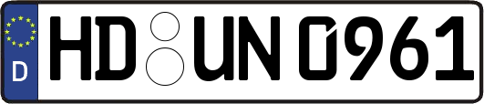 HD-UN0961