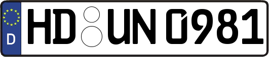 HD-UN0981