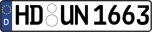 HD-UN1663