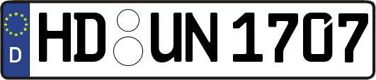 HD-UN1707