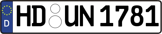 HD-UN1781