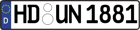 HD-UN1881