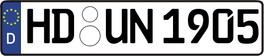 HD-UN1905