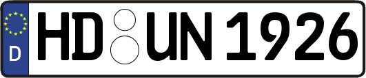 HD-UN1926