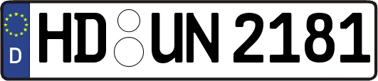 HD-UN2181